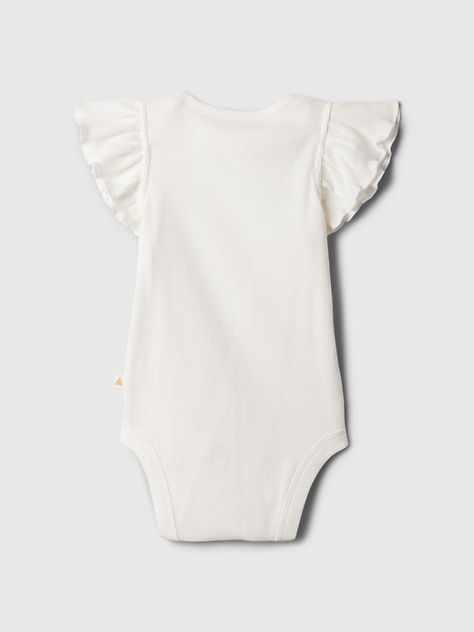 Image number 2 showing, babyGap Mix and Match Ruffle Bodysuit