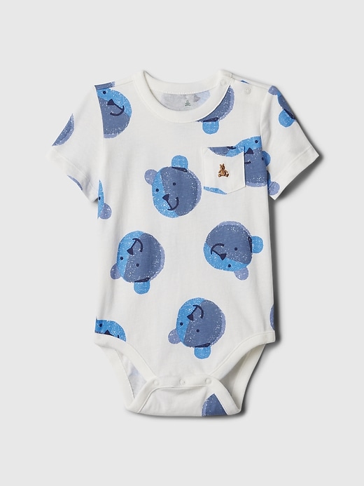 Image number 1 showing, babyGap Mix & Match Bear Bodysuit