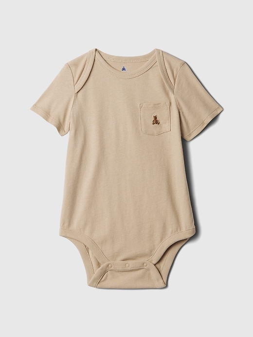 Image number 3 showing, babyGap Mix & Match Pocket Bodysuit