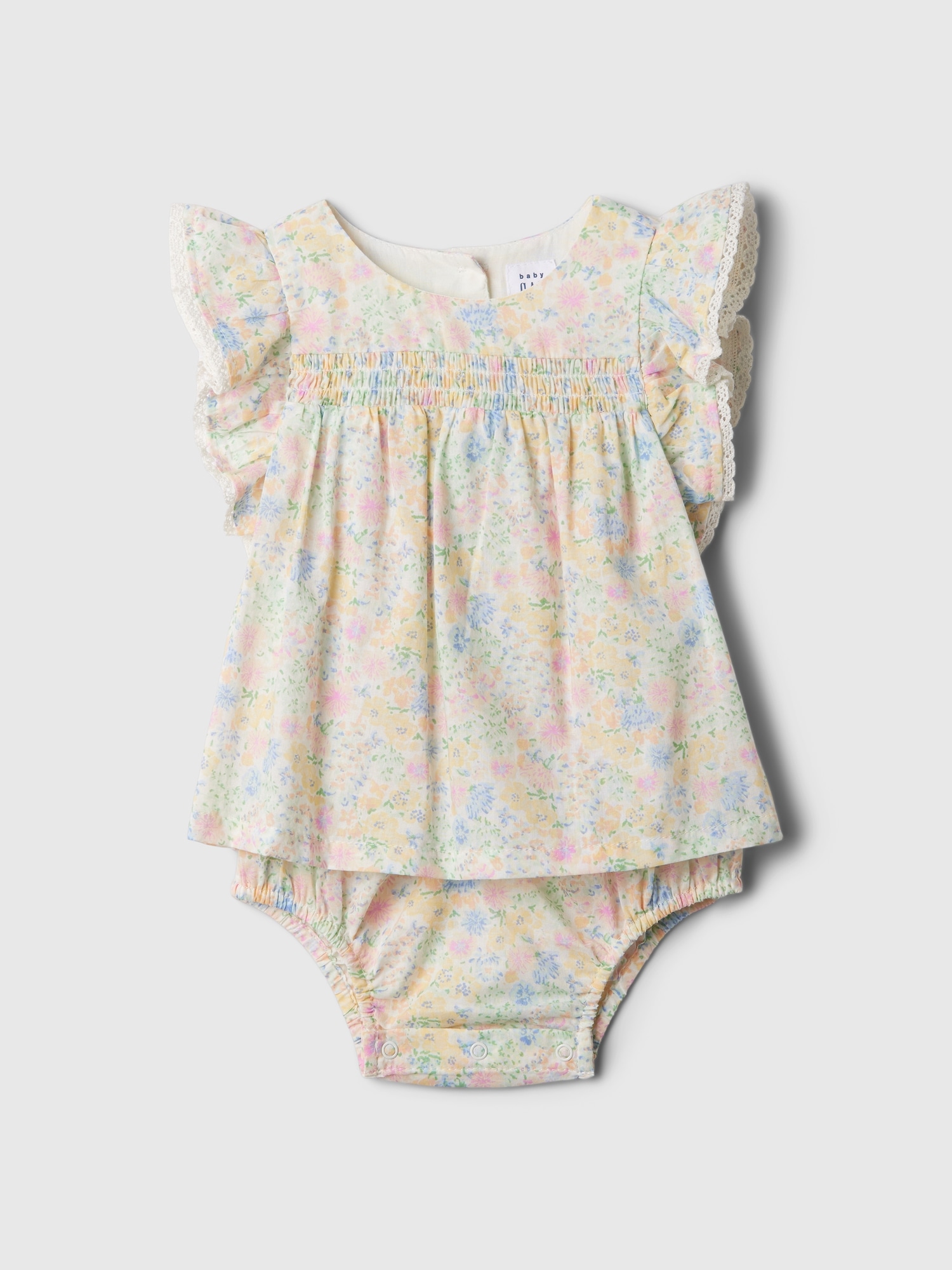 Baby Print Bubble One-Piece