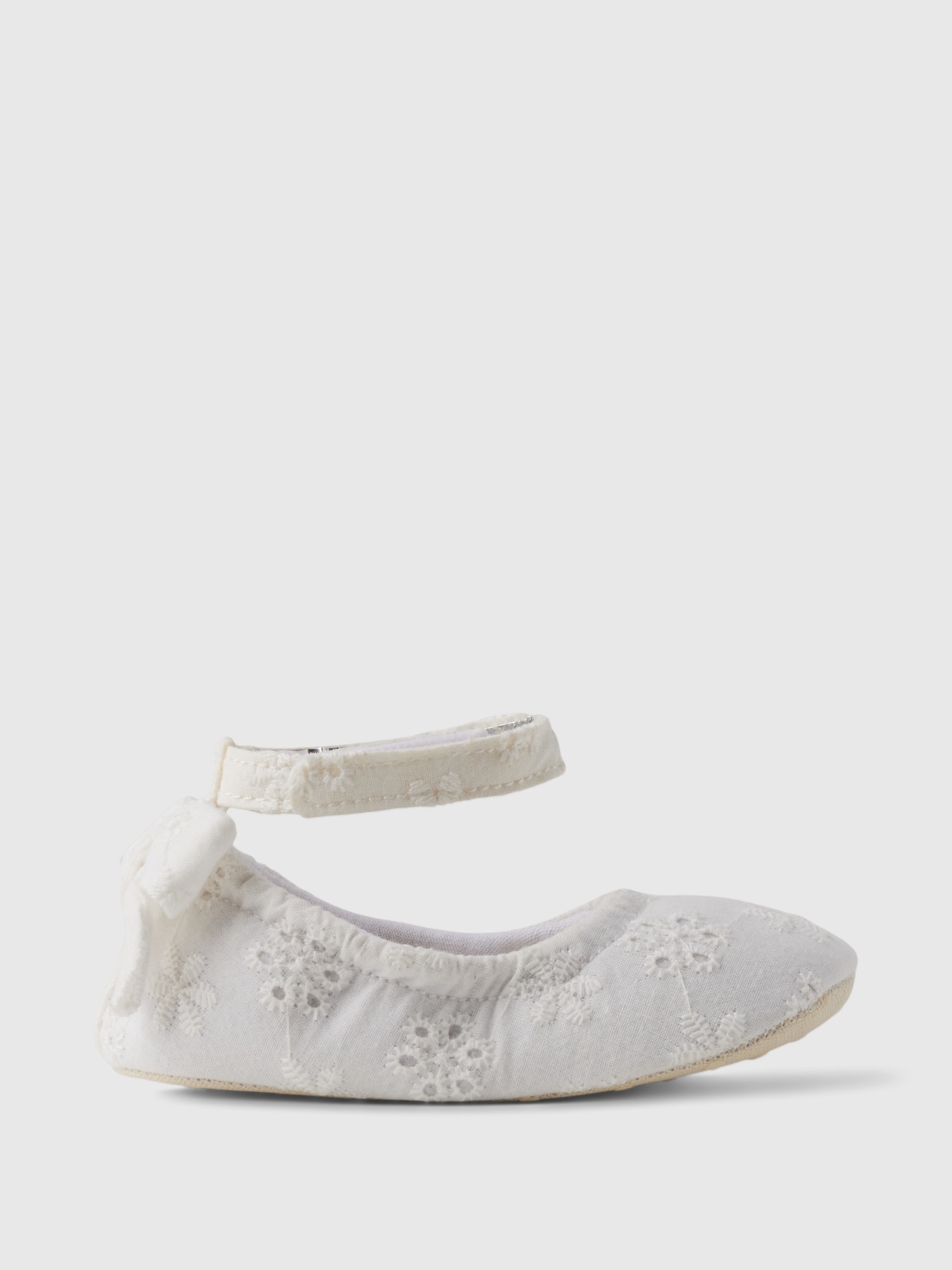 Baby Eyelet Flats