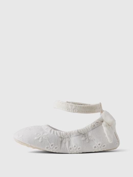 Image number 5 showing, Baby Eyelet Flats