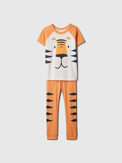 Image number 1 showing, Baby &amp; Toddler Organic Cotton PJ Set