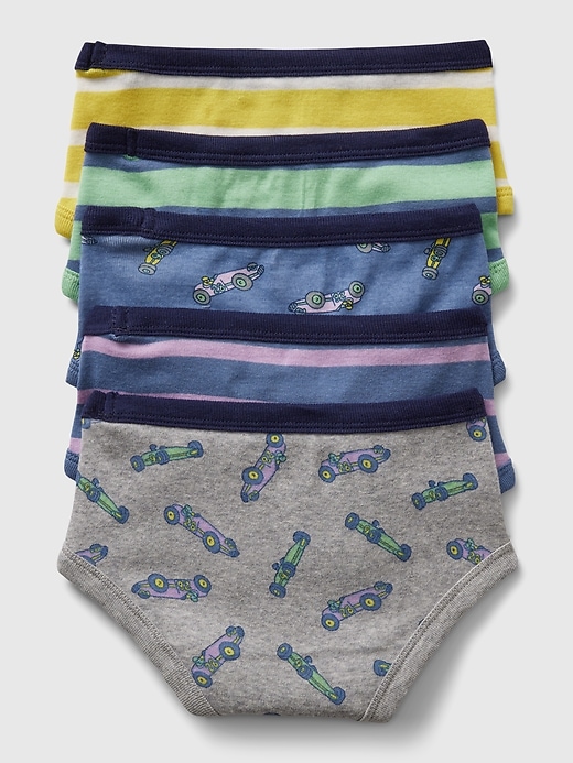 Image number 2 showing, Toddler Organic Cotton Briefs (5-Pack)