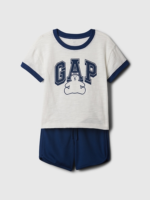 Image number 1 showing, babyGap Mix and Match Logo Outfit Set