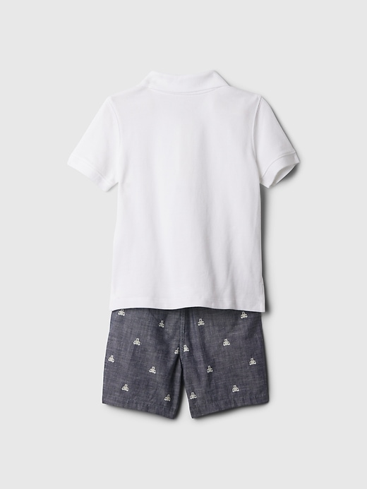 L'image numéro 2 présente Ensemble polo babyGap