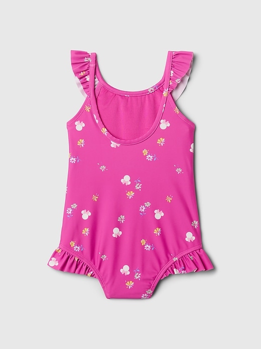 L'image numéro 2 présente Maillot de bain une-pièce Gap × Disney pour Bébé