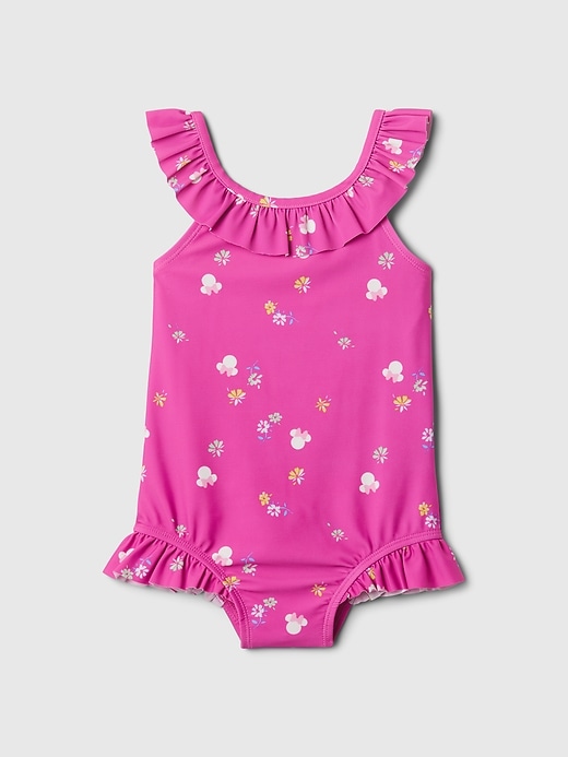 L'image numéro 1 présente Maillot de bain une-pièce Gap × Disney pour Bébé