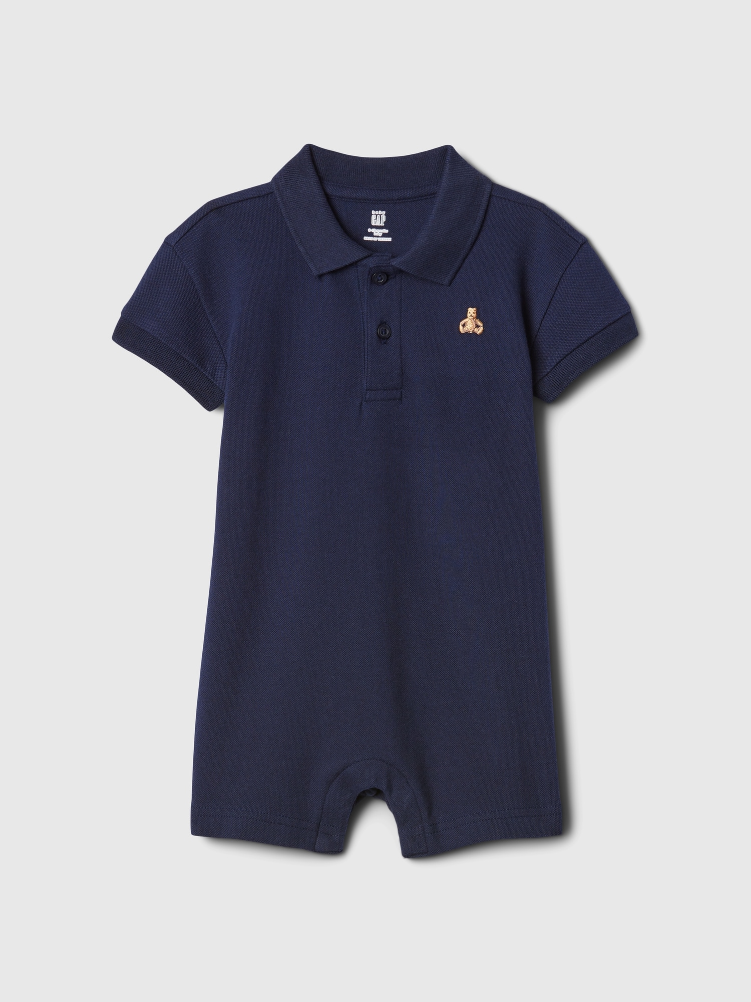 Gap pique polo best sale