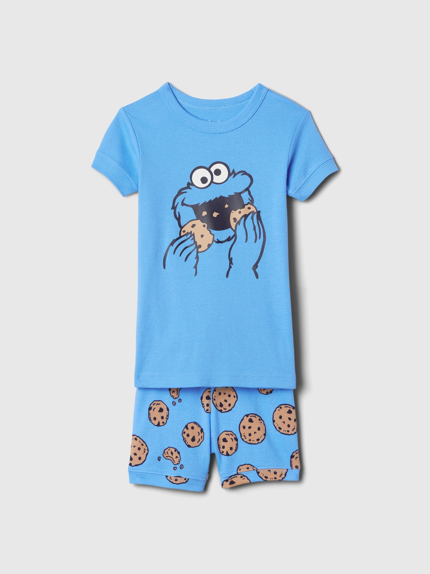 babyGap Organic Cotton Sesame Street PJ Shorts Set