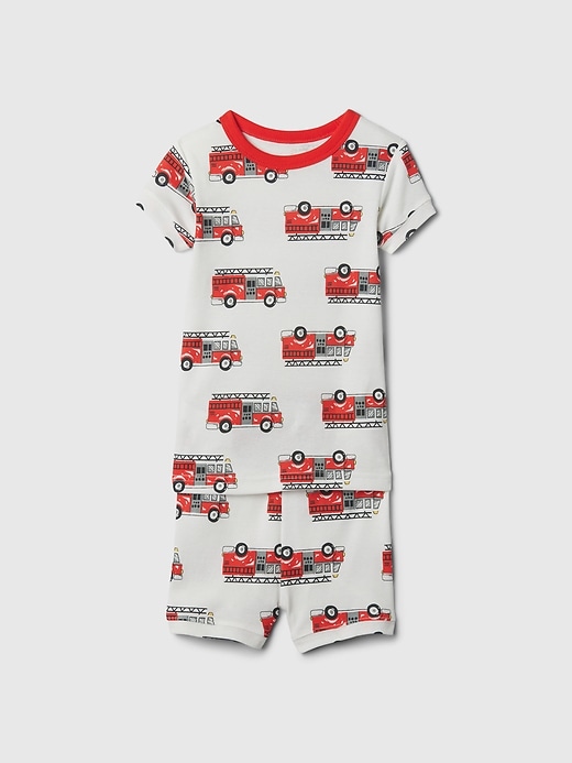 Image number 1 showing, babyGap Organic Cotton Graphic PJ Set