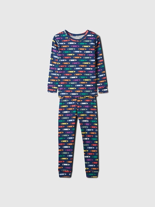 Image number 1 showing, babyGap Organic Cotton Crayon PJ Set