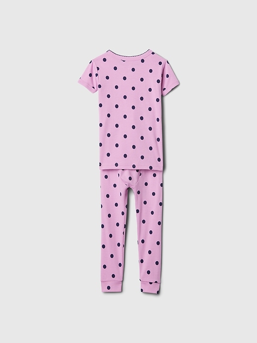 Image number 2 showing, babyGap Organic Cotton Polka Dot PJ Set