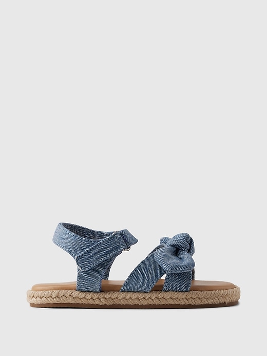 Image number 1 showing, Toddler Chambray Sandals