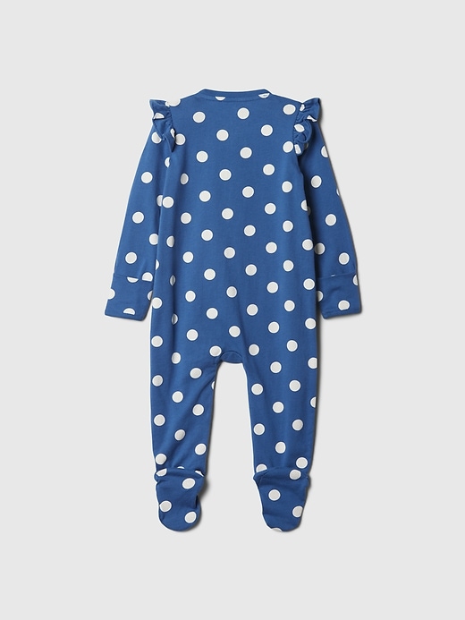 Image number 2 showing, Baby First Favorites Organic Cotton Footed One-Piece