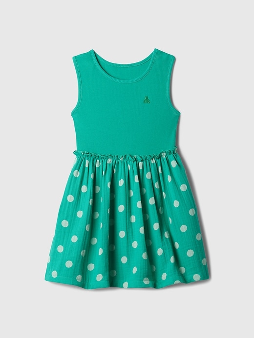 Image number 1 showing, babyGap Crinkle Gauze Dress