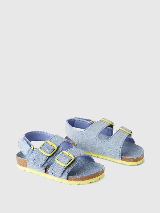 Image number 2 showing, babyGap Chambray Sandals