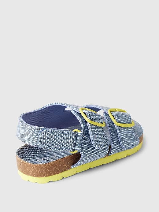 Image number 4 showing, babyGap Chambray Sandals