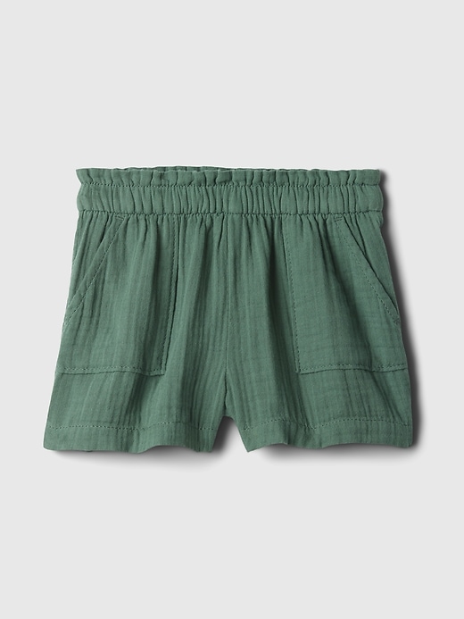 Image number 6 showing, babyGap Crinkle Gauze Pull-On Shorts