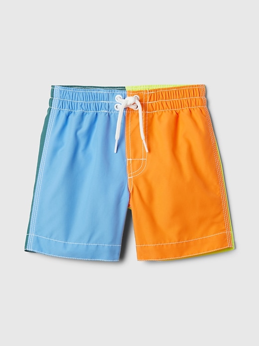 Image number 3 showing, babyGap Recycled Swim Trunks