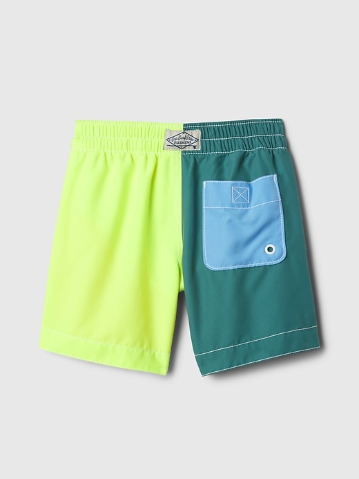 Image number 2 showing, babyGap Recycled Swim Trunks