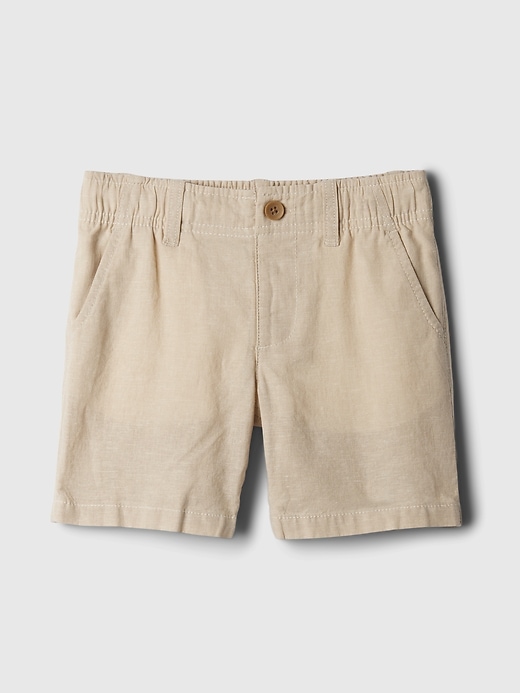 Image number 1 showing, babyGap Linen-Cotton Shorts