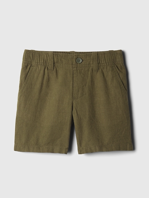 Image number 3 showing, babyGap Linen-Cotton Shorts