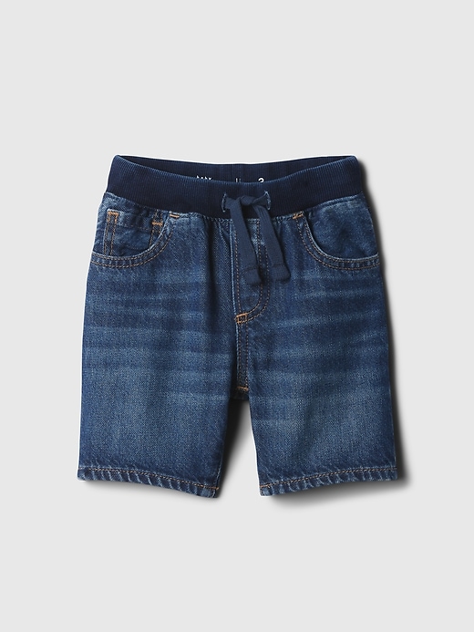 Image number 1 showing, babyGap Pull-On Denim Shorts