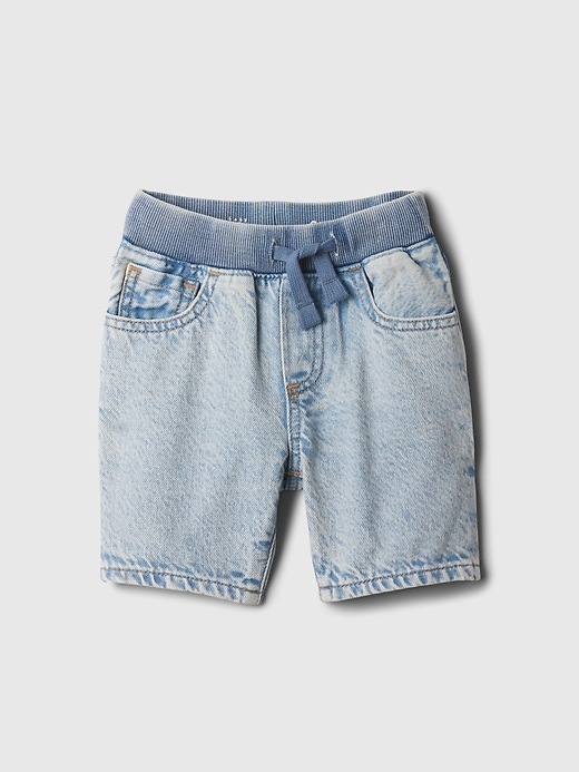 Image number 1 showing, babyGap Pull-On Denim Shorts