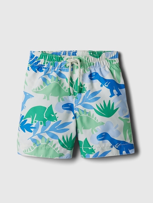 Image number 1 showing, babyGap Recycled Swim Trunks