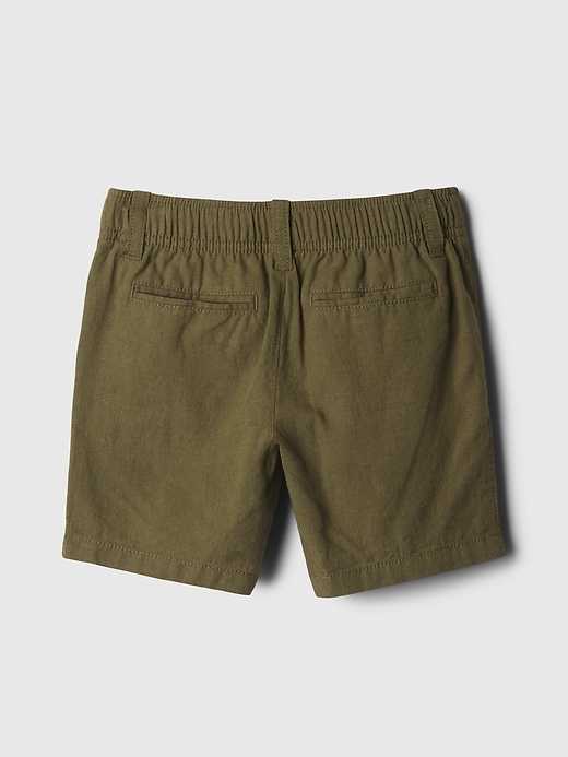 Image number 2 showing, babyGap Linen-Cotton Shorts