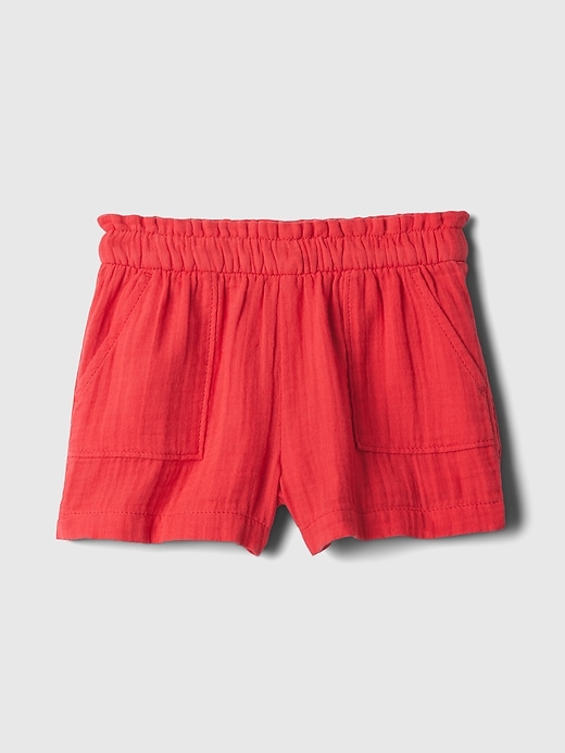 Image number 5 showing, babyGap Crinkle Gauze Pull-On Shorts