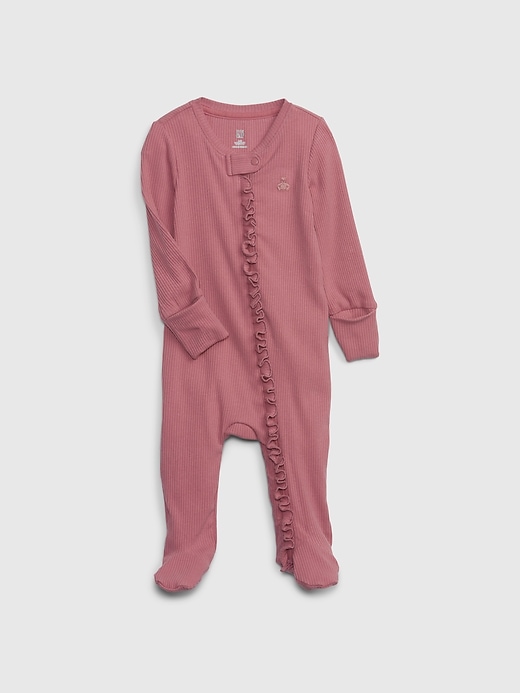 Image number 1 showing, Baby First Favorites TinyRib Footed One-Piece