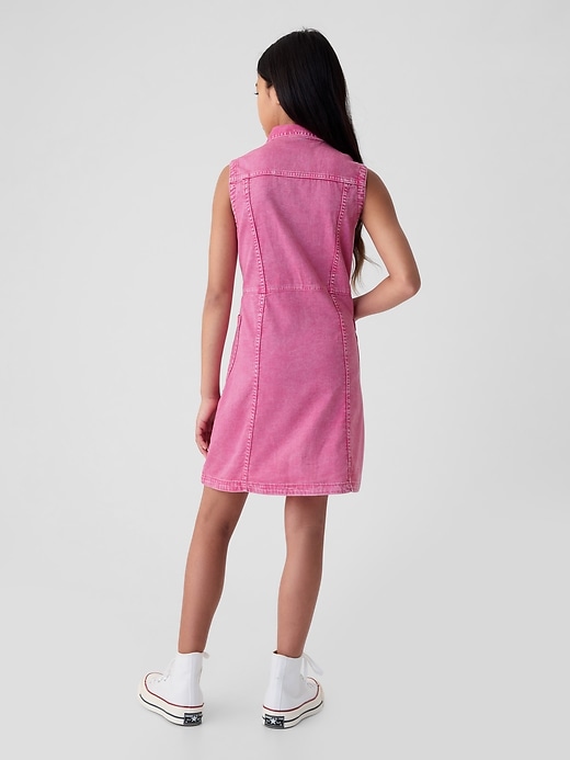 Image number 2 showing, Kids Denim Dress