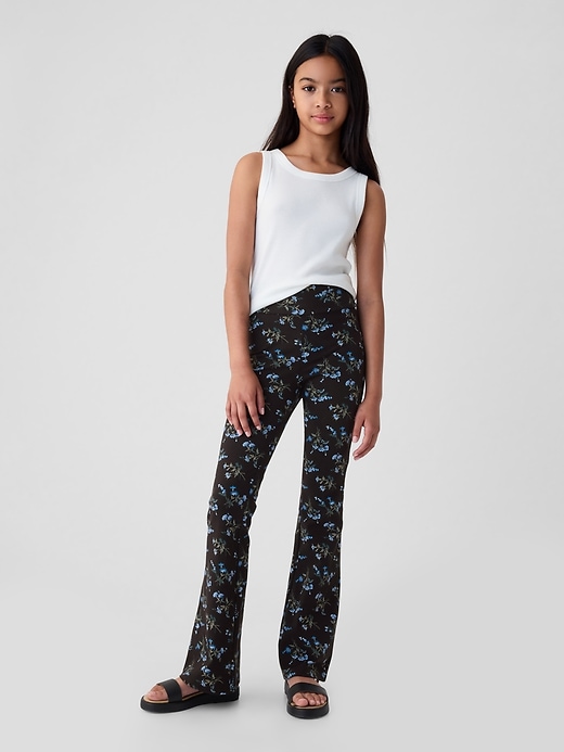 Image number 1 showing, Kids Print Flare Leggings