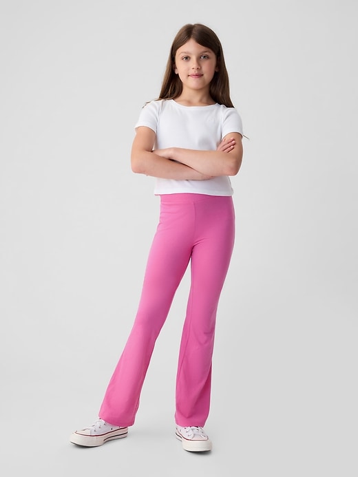 Image number 1 showing, Kids Print Flare Leggings