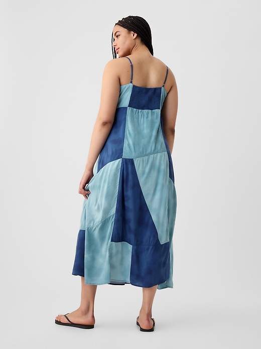 Image number 6 showing, Indigo Patchwork Maxi Dress