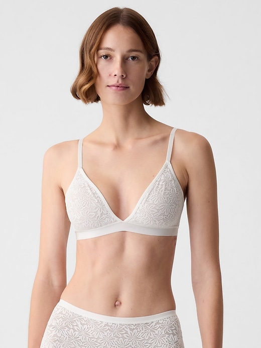 Image number 1 showing, Floral Lace Bralette