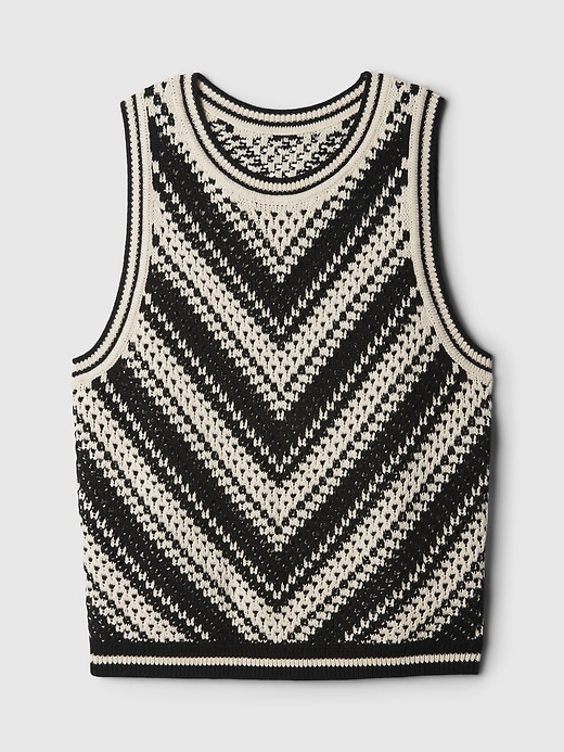 L'image numéro 5 présente Camisole crochetée