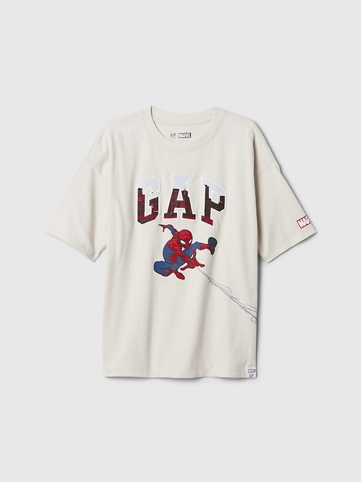 Image number 1 showing, GapKids &#124 Marvel Logo Graphic T-Shirt