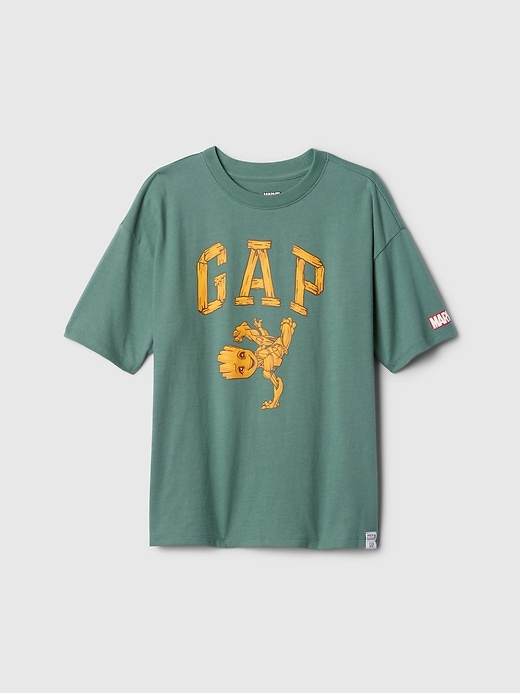 Image number 1 showing, GapKids &#124 Marvel Logo Graphic T-Shirt