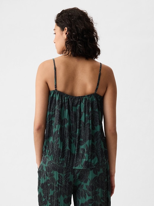 Image number 2 showing, Pleated Satin Cami