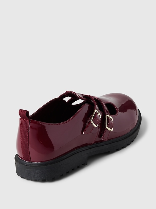 Image number 4 showing, Kids Double T-Strap Loafers