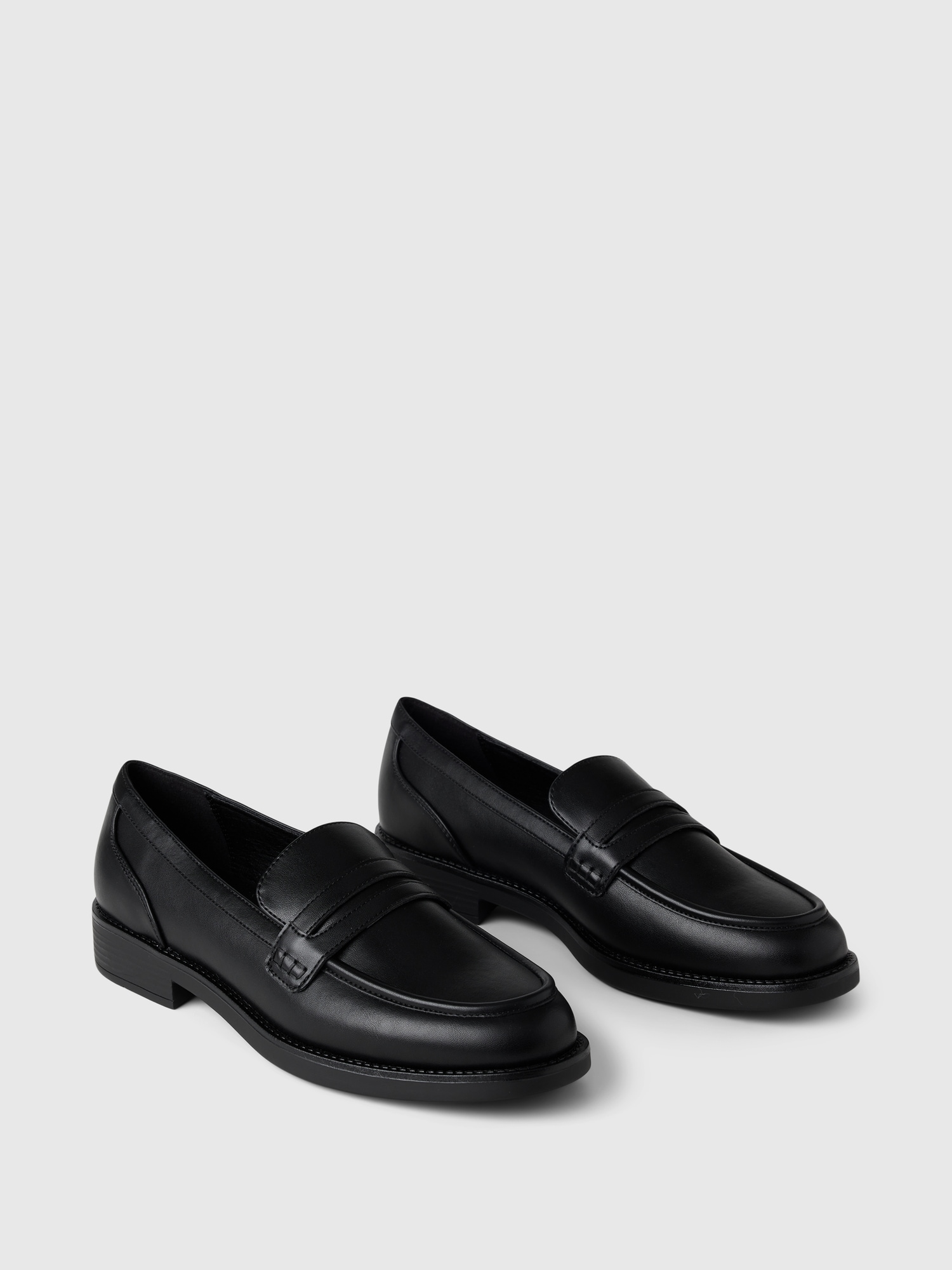 Vegan Leather Loafers