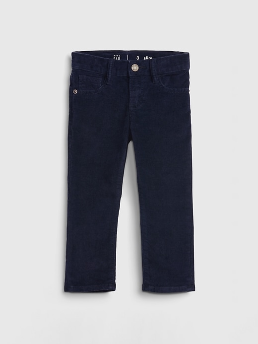 Image number 1 showing, Toddler Slim Corduroy Pants