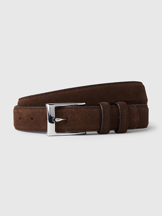 Image number 1 showing, Suede Belt