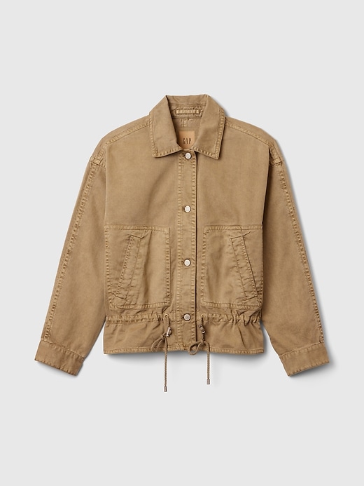 Image number 5 showing, Twill Utility Jacket