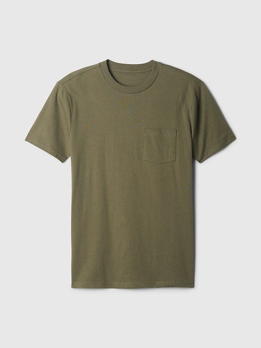 Image number 5 showing, Organic Cotton Pocket T-Shirt