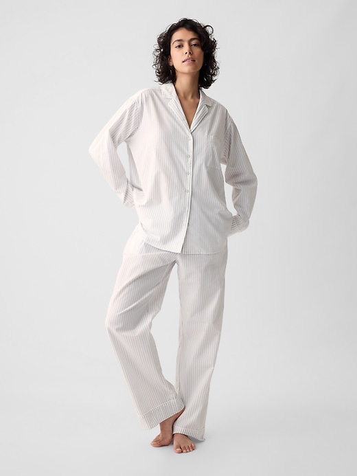 Image number 7 showing, Poplin PJ Shirt