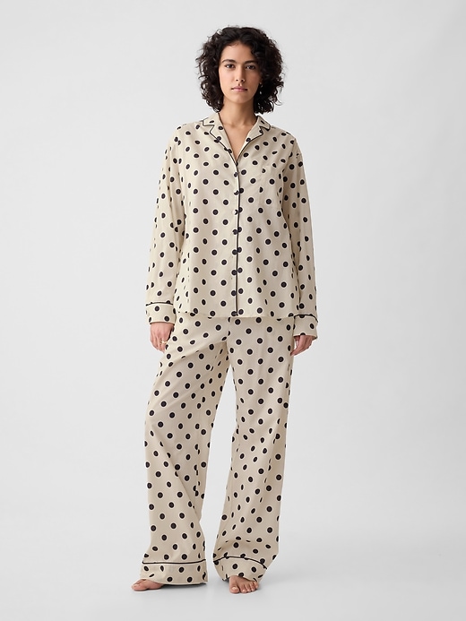 Image number 3 showing, Poplin PJ Shirt